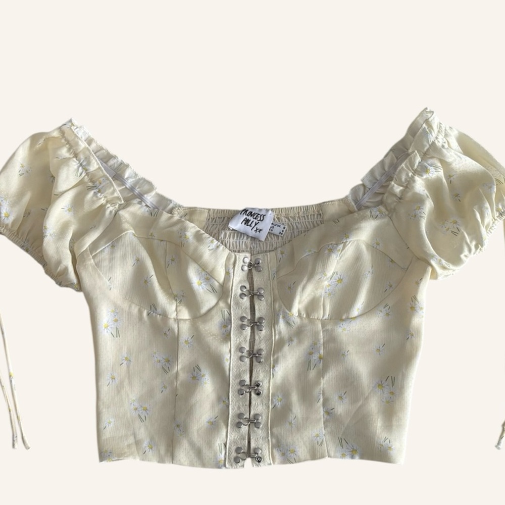 Princess Polly Floral Crop Top